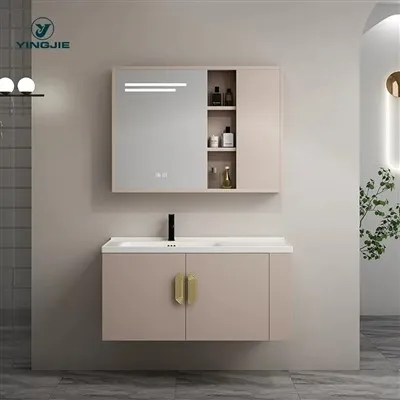 Otel Modern Kontrplak Banyo Vanity